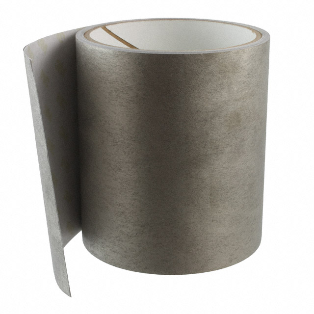 1" 3M CN-3490 Non-Woven Conductive Fabric Tape with Conductive Acrylic Adhesive, gray, 1" wide x  54.5 YD roll