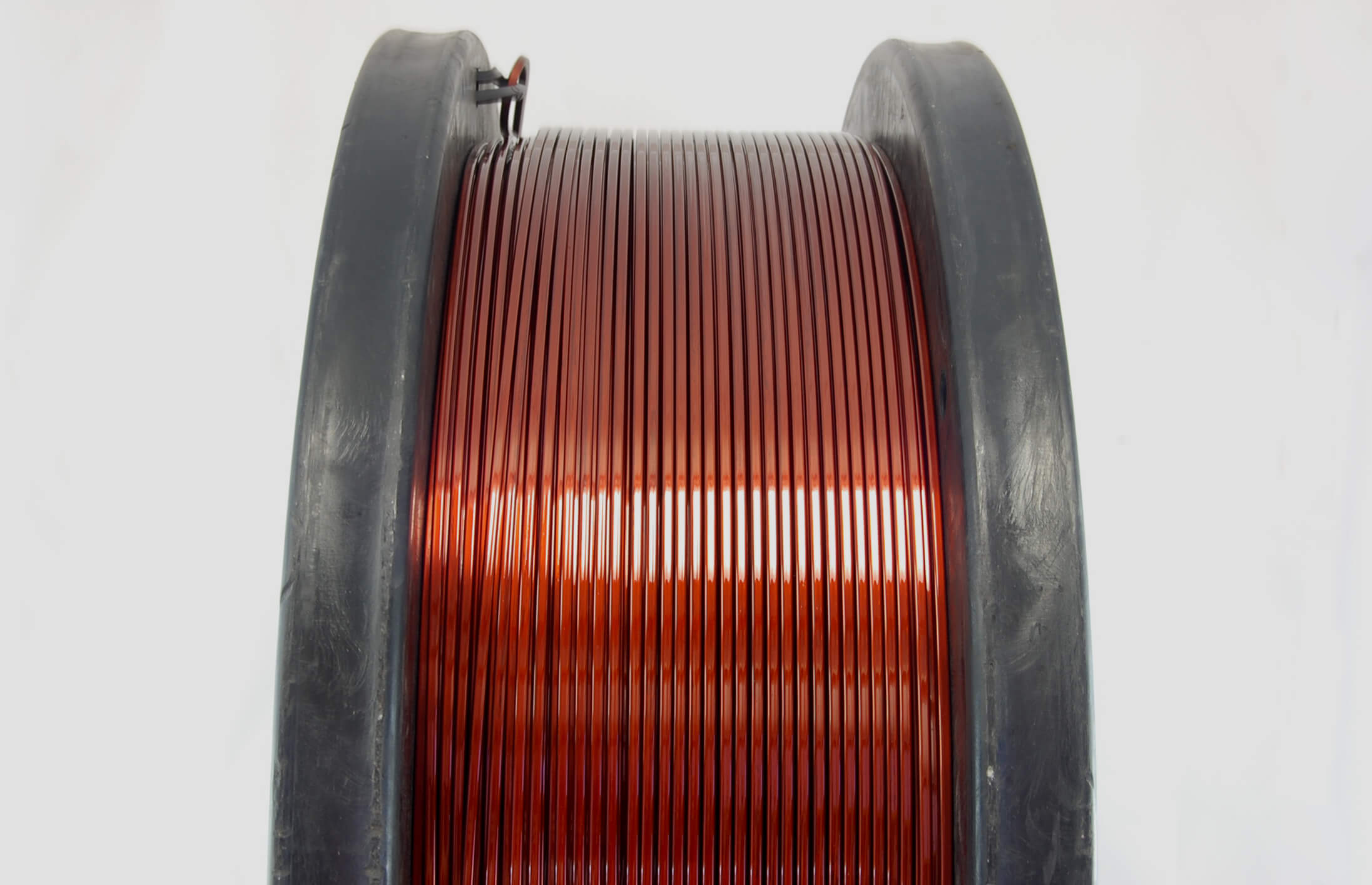 #11 Heavy FORMVAR Round MW 15 Copper Magnet Wire 105°C, copper, 250 LB 24" reel (average wght.)