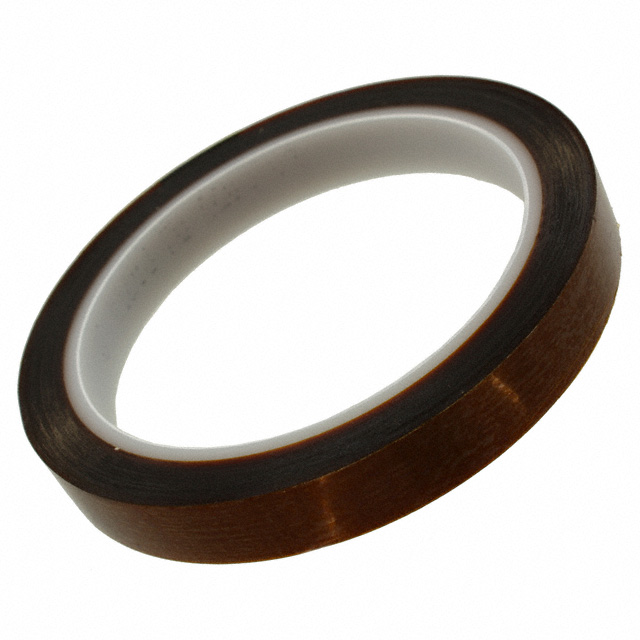 5/8" 3M 1205 Polyimide Film Electrical Tape with Acrylic Adhesive 155°C, amber, 5/8" wide x  36 YD roll