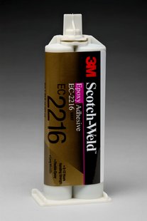 Scotch-Weld EC-2216 2-Part Epoxy Adhesive, gray, 43 mL x 12 per case