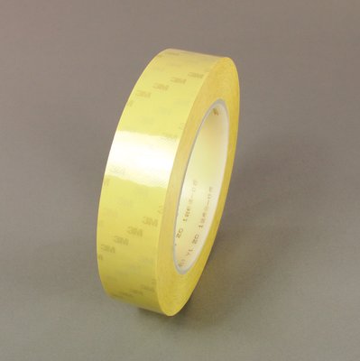 1/2" 3M 74 Polyester Film Electrical Tape with Thermosetting Rubber Adhesive 130°C, yellow, 1/2" wide x  72 YD roll