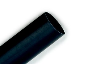 1-1/2" FP301 Heat Shrink Thin-Wall Polyolefin Tubing, black, 48" length piece x 5 pieces/case