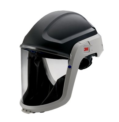 3M Versaflo Hardhat Assembly with Premium Visor and Faceseal, gray, M-307, 1 per CASE