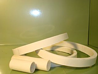 .375" x .500" G-7 Glass-Cloth Reinforced Silicone Laminate Tube 220°C, cream, 4 FT length tube