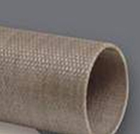 1.000" x 1.500" G-9 Glass-Cloth Reinforced Melamine Laminate Tube 130°C, natural, 4 FT length tube