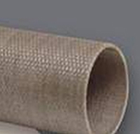 .875" x 1.000" G-9 Glass-Cloth Reinforced Melamine Laminate Tube 130°C, natural, 4 FT length tube