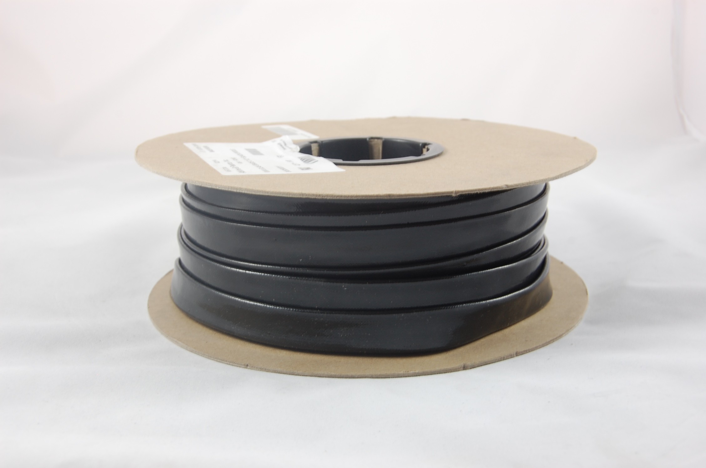 #1 AWG Suflex Vinyglas Grade B (4000V) Vinyl Coated Braided Fiberglass Sleeving (314B) 130°C, black, 100 FT per spool