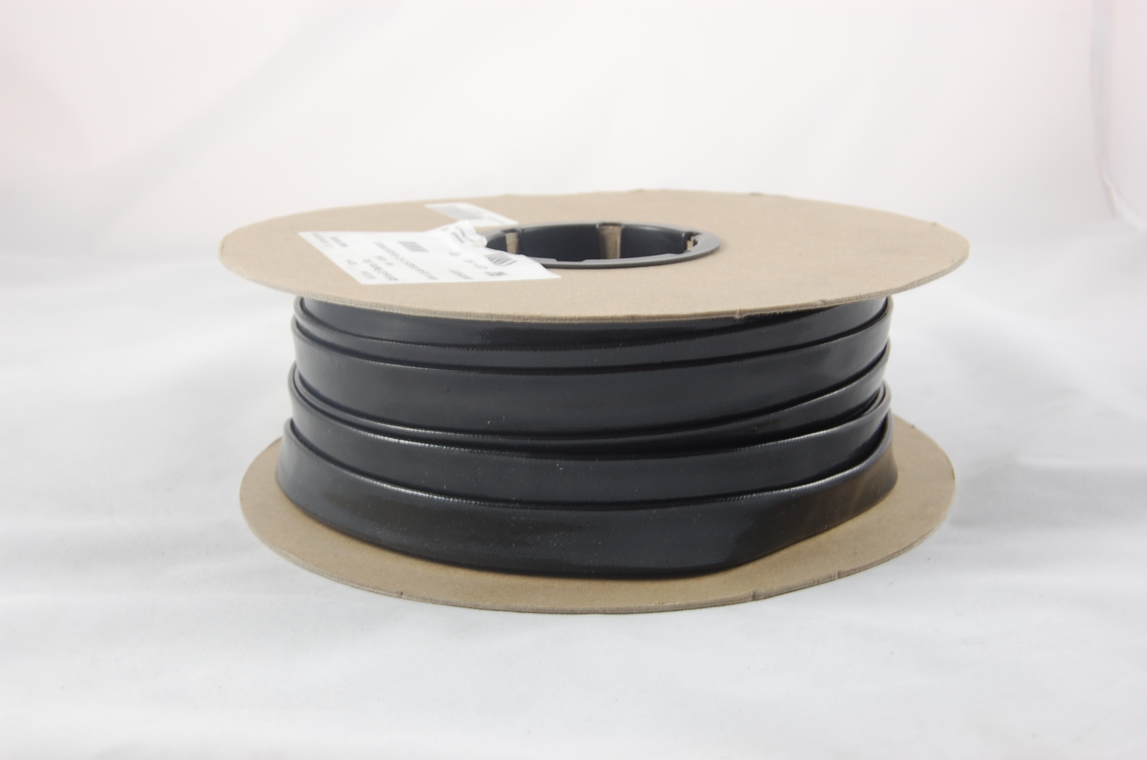 #14 AWG Suflex Vinyglas Grade C-1 (2500V) Vinyl Coated Braided Fiberglass Sleeving 130°C, black, 500 FT per spool