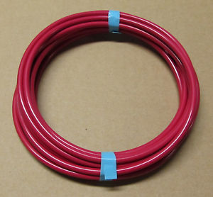 #16 37116 High-Temperature STR EPDM  Cross-Linked Ethylene-Propylene Diene Elastomer Hook-Up/Lead Wire  (600V) 155°C, red, 500 FT spool