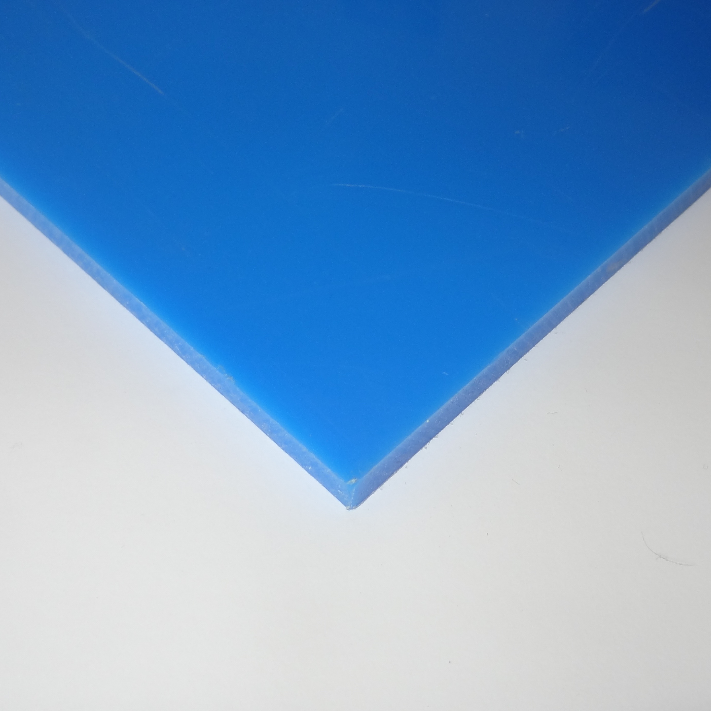 1" thick NYLATRON® MC 901 Unfilled Cast NYLON Laminate Sheet, blue,  24"W x 48"L sheet