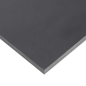 .750" (3/4" thick) NYLATRON® NSM Solid-Lube Cast NYLON Laminate Sheet, gray,  24"W x 48"L sheet