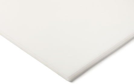 .500" (1/2" thick) 7000 Acetal Copolymer Laminate Sheet, white,  24"W x 48"L sheet