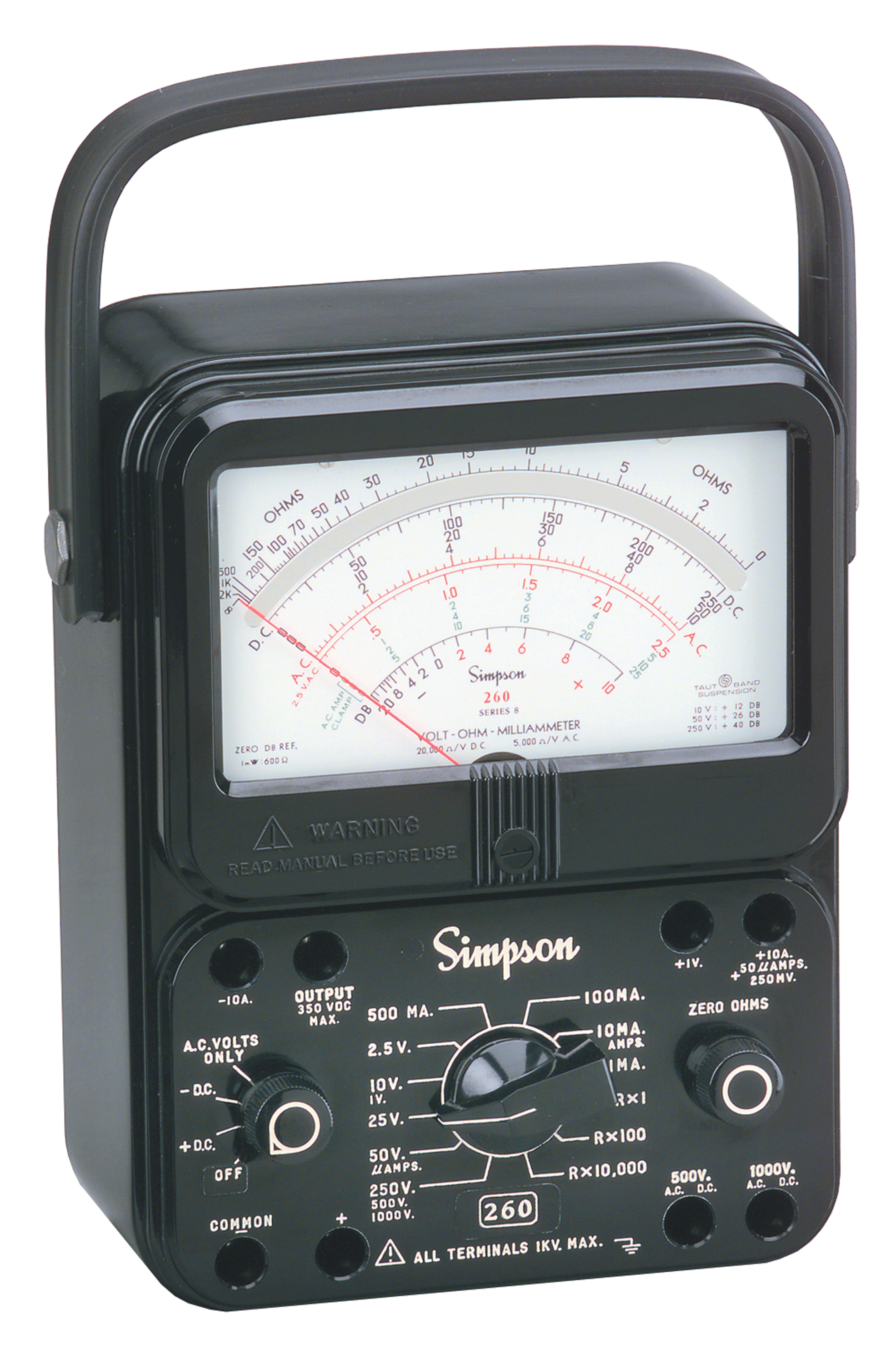 Simpson Model 260-8 V.A.O Tester