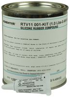 RTV11 White 2-Part General Purpose Silicone Rubber Compound, white, 1 LB kit