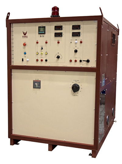 200 kVA Phenix Technologies Low Power Variable Voltage Model MTS200R-150 AC/DC Motor Test System