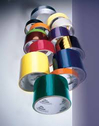 1" CHR P.31 Polyester (PET) Film Electrical Tape with Thermosetting Rubber Adhesive 130°C, clear, 1" wide x  72 YD roll