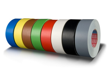 1/2" TESA 51599 Polyester Film Electrical Tape with Thermosetting Rubber Adhesive 130°C, natural, 1/2" wide x  60 YD roll
