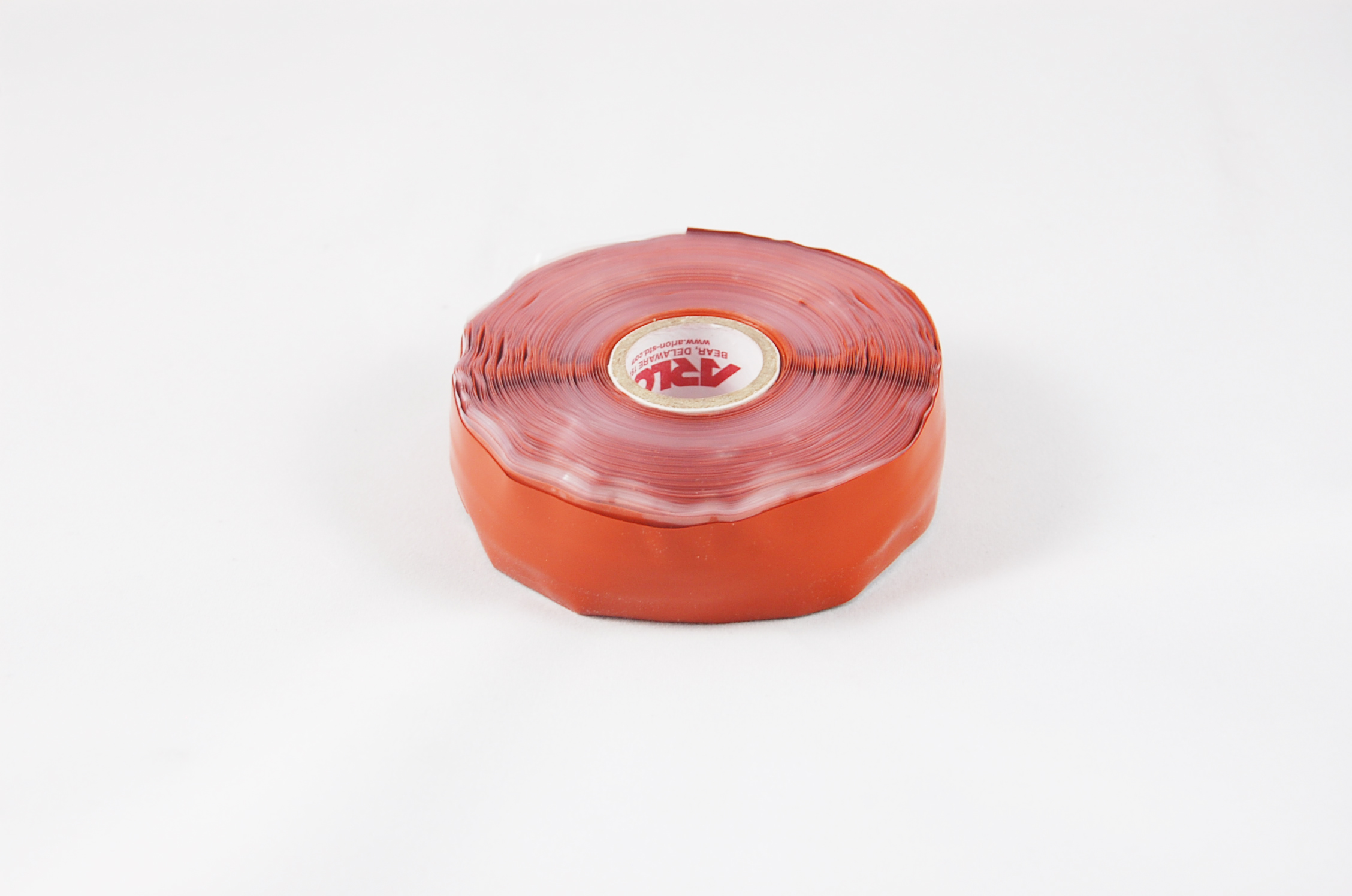 1" Level Wrap .020" Self-Fusing Silicone Rubber Guideline Tape, red, 1" width x 36 FT roll