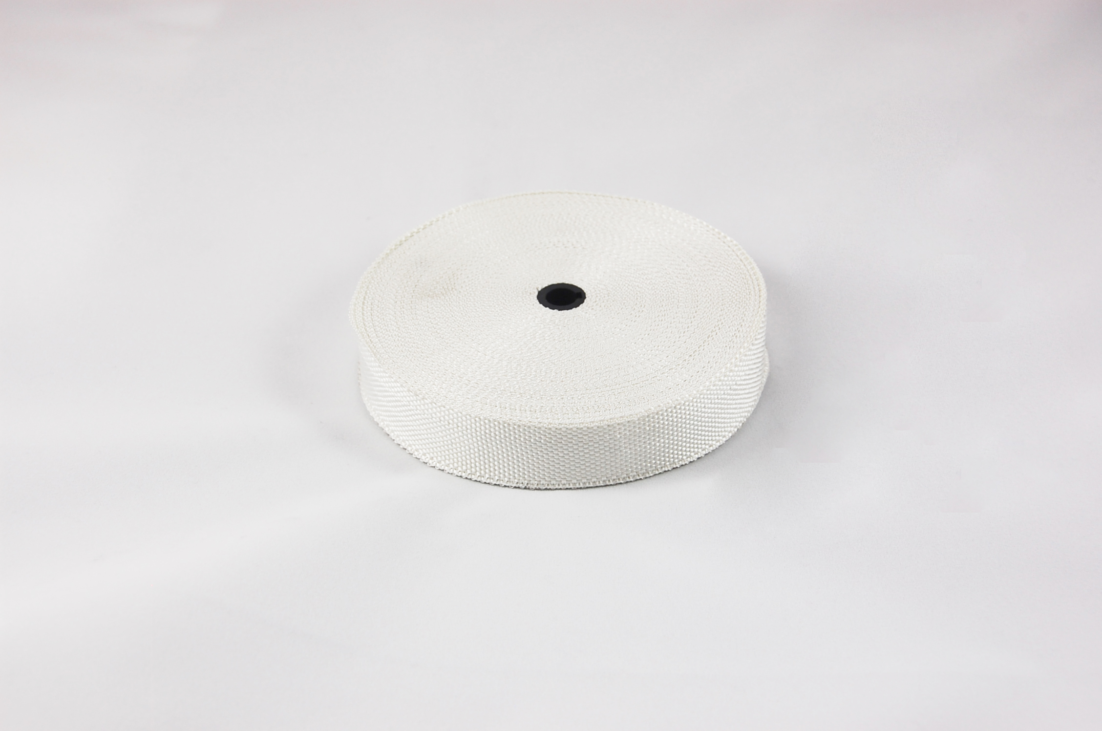 4" .007" Woven Fiberglass Tape 180°C, natural, 4" wide x  50 YD roll