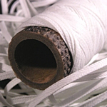 1/2" Form-I-Glas K5030P .030" 100% Polyester Shrinkable Lacing Tape 155°C, natural, 1/2" wide x  360 YD spool